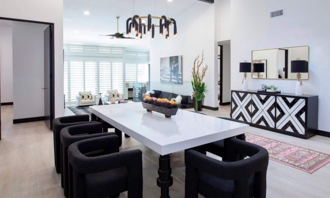 Desert Horizons Condo | Brand new Indian Wells remodel 2022! Hot tub and swim pool 10' from back door.