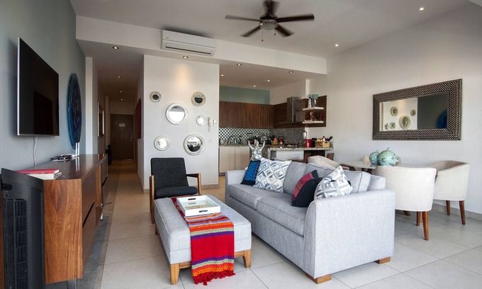 Emiliano Zapata Condo | BRAND NEW LUXURY CONDOMINIUM THREE BLOCKS FROM THE BEACH.