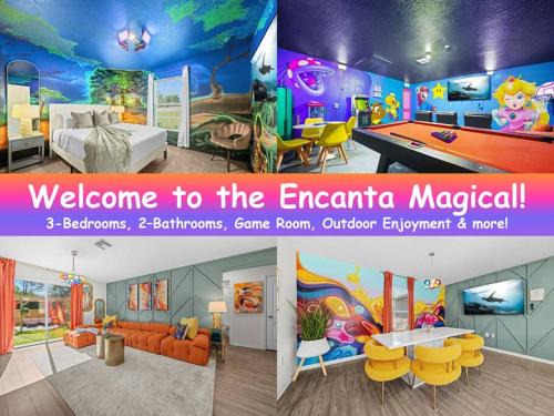 Palm Bay Apartment | Brand New Theme House w Game Room - Encanta Magical