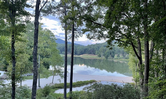 Big Canoe House | Breathtaking lake views, steps from beach, golf, and clubhouse. Renovated home!