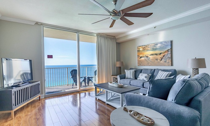 Panama City Beach Condo | Breathtaking Views in this Tidewater 2 BR 2 BA Slps 8, 19th Floor! NEW OWNER