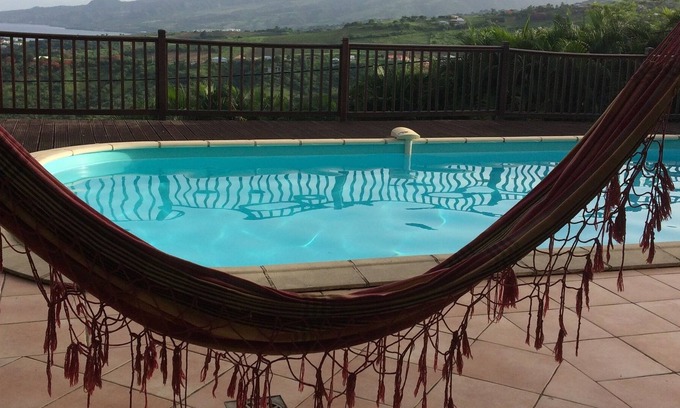 Le Carbet Apartment | BREATHTAKING VIEW OF PELEE MOUNTAIN