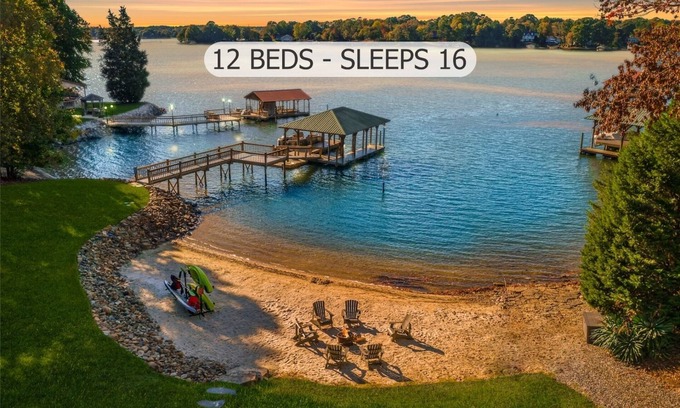Mooresville House | Bridlewood Cove w/Beach, Gameroom, Hot Tub & Optional Boat Rental