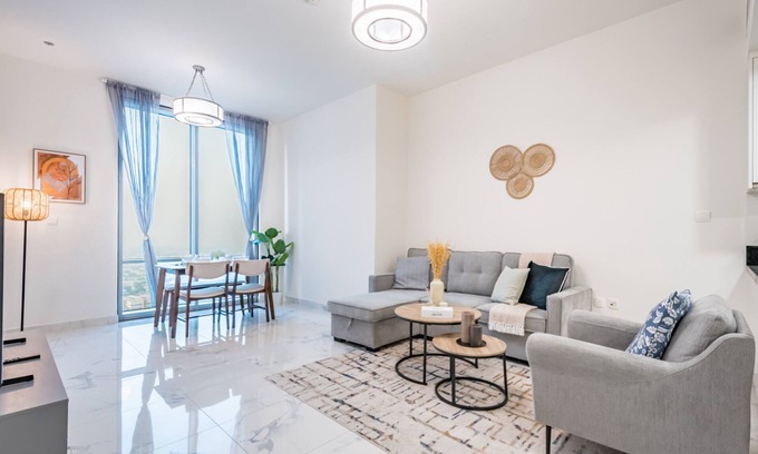 Business Bay Apartment | Bright 1BR in Noura Tower, Al Habtoor City, Business Bay