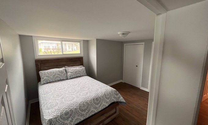 New Glasgow Apartment | Bright and fresh basement apartment, newly renovated.