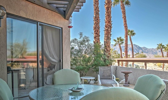 Borrego Springs Condo | Bright Borrego Springs Casita w/ Mountain Views!