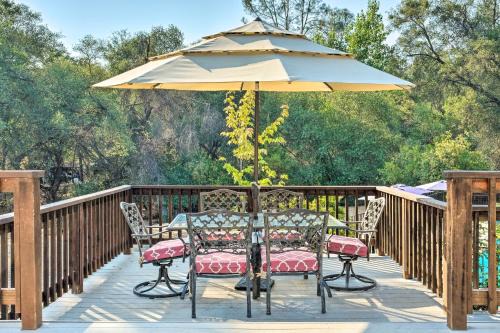 Sonora House | Bright Gold Country Home Pool, Deck and Hot Tub!