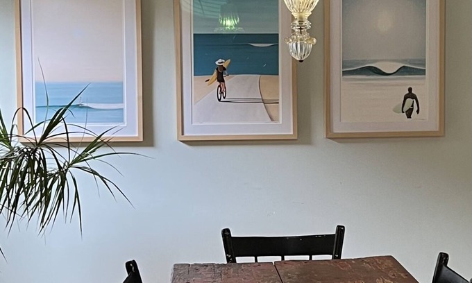 North End House | Bright, trendy North-end Victorian two bedroom home with an office