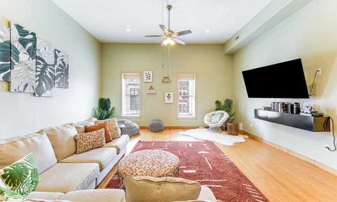 Olean Apartment | Bring a Pet: Historic Downtown Olean Apartment