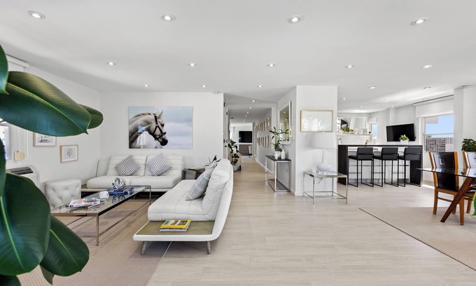 Miramar Apartment | Brisa Felíz – Estudio sereno con vista y buena vibra (Piso 9)