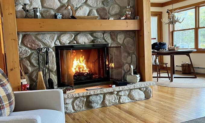 Conover House | Buckatabon Lakeside Retreat. Direct access to snowmobile trails!