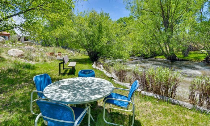 Buena Vista House | Buena Vista Creekside Home with Private Hot Tub!