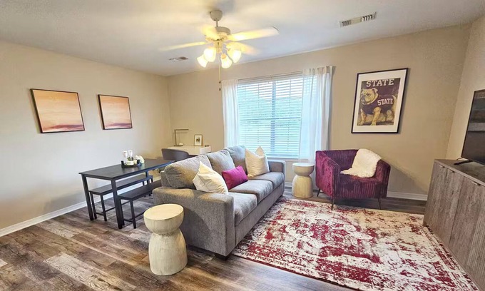 Starkville House | Bulldawg Bay – 2BR/2BA Near MSU, New remodeled
