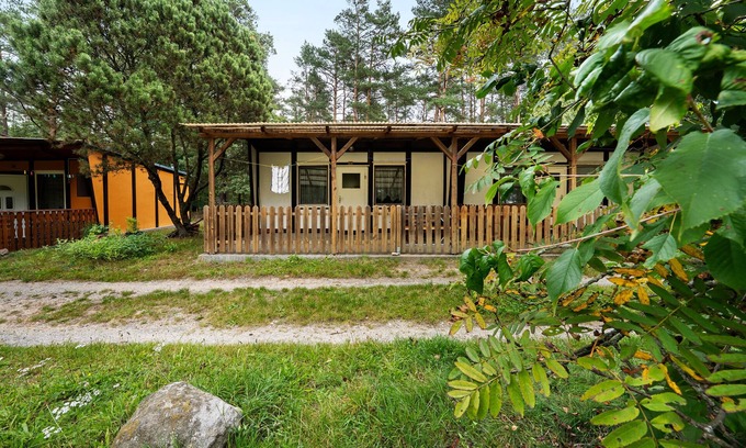 Waldhufen House | Bungalow '30 - Kimbucht' with Private Terrace and Shared Garden