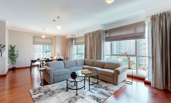 Downtown Dubai Apartment | Burj Khalifa and Fountain Views | Stylish 2-Bed Apt