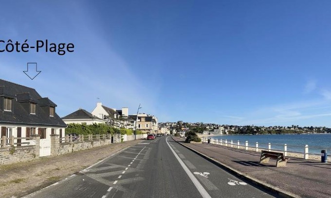 Saint-Cast-le-Guildo House | Côté Plage - Maison pour 12 vue mer