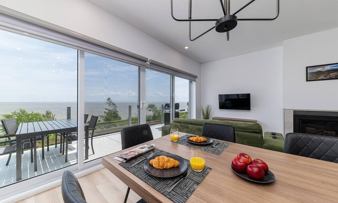 Petite-Riviere-Saint-Francois Condo | Havre du Loup: Riverside Retreat and Scenic Views