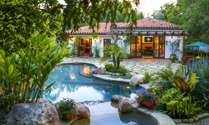 Montecito Villa | Cabana Las Floras - Serene Tropical Paradise with Pool, Spa, and WiFi