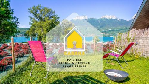 Duingt Apartment | CABANA & Les pieds dans l'eau
