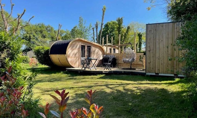 Talmont-Saint-Hilaire Cabin | Cabane 3 étoiles - Piscine - ccafbge