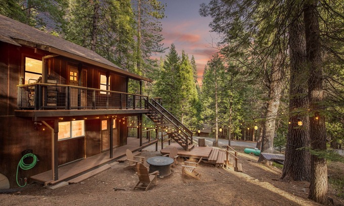 Dorrington Cabin | Cabin close to Bear Valley Game Room,Pets,EV Friendly Rec Center Access