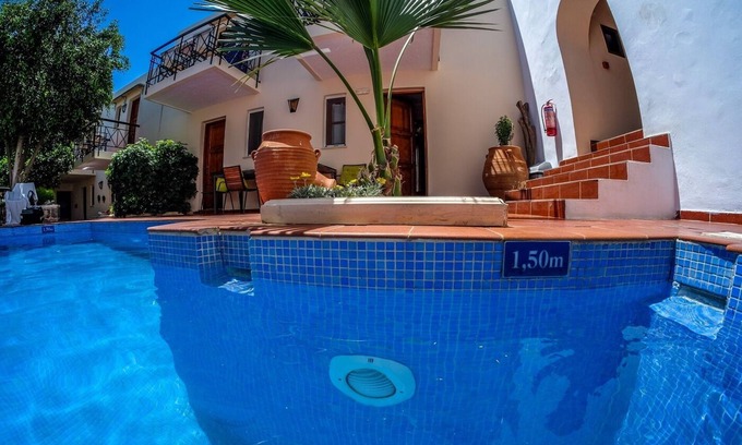 Atsipópoulon Apartment | Calergi Residence 12- 1 BDR Ap/t-Panoramic Terrace View-Pool -Monthly Offer