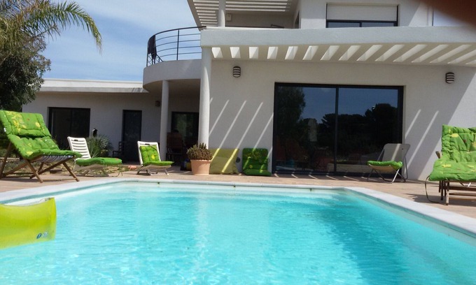 Giens Villa | Californian Villa Presqu'ile of Giens - la Madrague