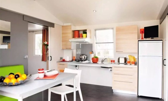 Saint Nazaire sur Charente House | Camping Flower L'Abri-côtier * - Mobile Home Life 3 Rooms 4/5 People PMR