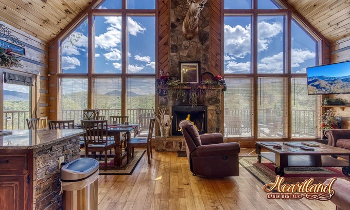 Gatlinburg - Pigeon Forge Cabin | Campfire Lodge is a beautiful cabin with all the special touches needed to make your stay memorable!