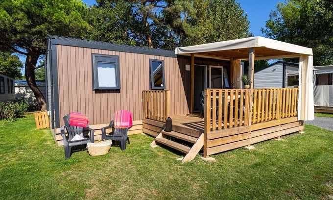Pontaillac House | Camping Campéole Pontaillac Plage * - 4-Room Cottage 6 People + TV