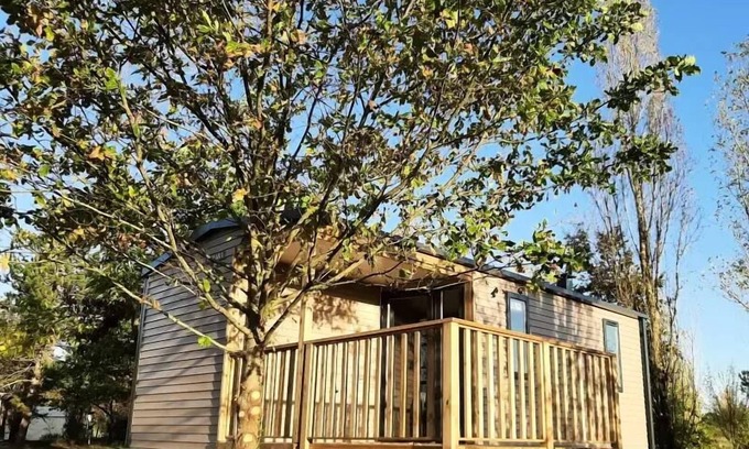 Le Temple-sur-Lot House | Camping du Bosc * - Mobile-home Loggia Comfort (nine 2022) 4 persons