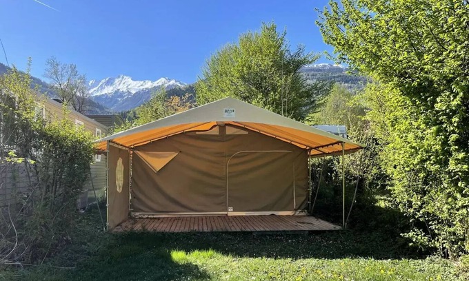 Landry House | Camping Eden de la Vanoise* - Canvas Bungalow Canada 3 Rooms 5 People Without Sanitary