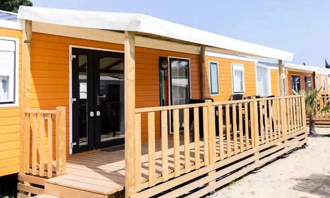 Saint-Briac-sur-Mer House | Camping Emerald - Sea Green by Sunêlia * - Prestige Cottage 3 Bedrooms - 2 bathrooms 6 people