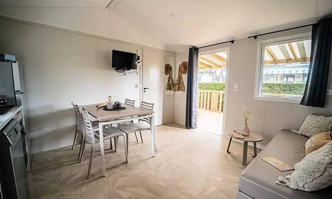 Brem Sur Mer House | Camping L'Océan* - Mobile home Duo 3 Rooms 4 People