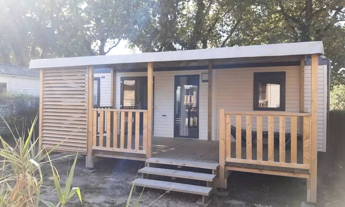 Les Moutiers-en-Retz House | Camping Les Brillas* - Mobile home Féerique 4 rooms 6 people Air-conditioned