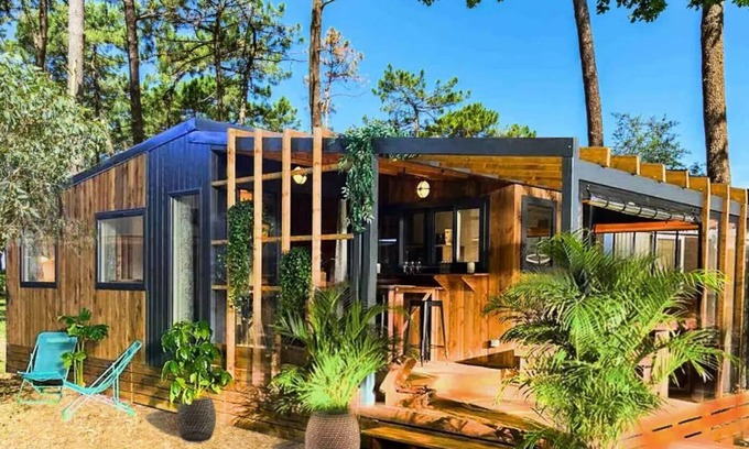 Olonne-sur-Mer House | Camping maeva Respire Le Bois de La Gachère * - Cottage Manyara 4 Rooms 6 People