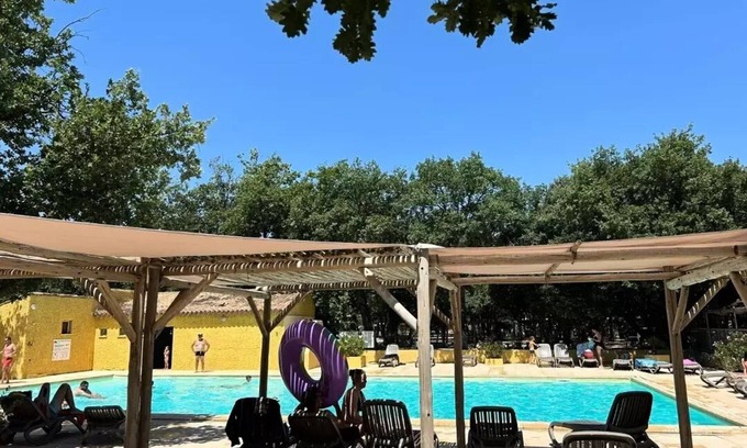 Gargas House | Camping maeva Escapades Le Domaine des Chênes Blancs * - Cozy 3 Room Mobile Home 4 People Air Conditioned