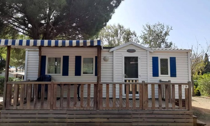 Aups House | Camping maeva Escapades Saint Lazare * - Mobil-Home CONFORT 4 Rooms 6 People Air-conditioned + TV