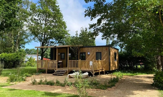 Plougasnou House | Camping maeva Respire Le Domaine de Mesqueau * - Lodge PREMIUM 3 Rooms 4 People + TV