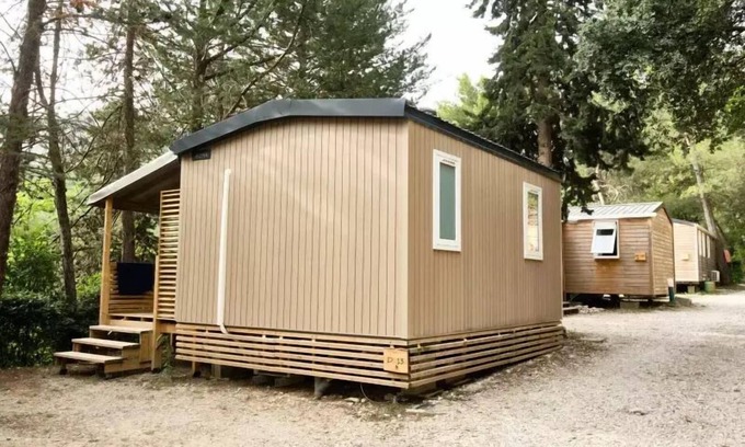 Orgon House | Camping maeva Respire La Vallée Heureuse * - Premium Mobile Home 2 Rooms 2 People Air Conditioned