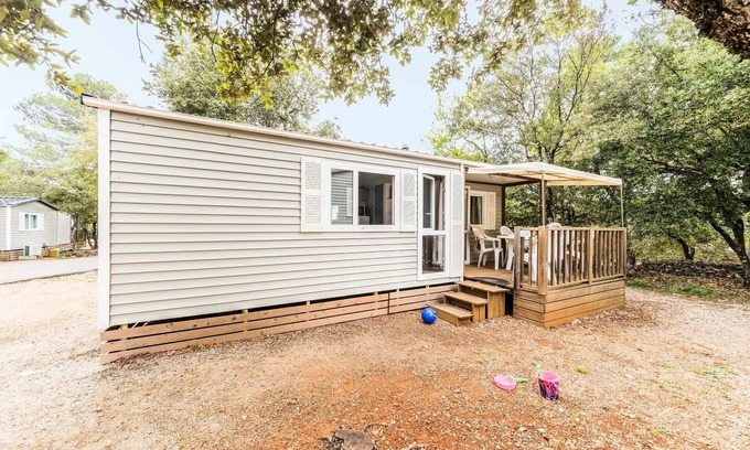 Cheval-Blanc House | Campsite Les Rives du Luberon * - Mobile Home Classic 3 Rooms 4/6 People