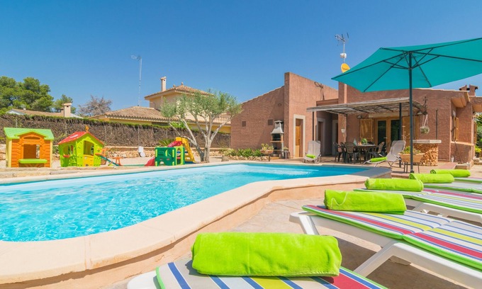 Sa Coma Villa | CAN CANTARI - Villa with private pool 1 km from the beach. Free WiFi.