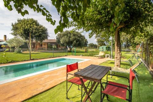 Bescano Ski Chalet | Can Noguer Casa con piscina y jardín