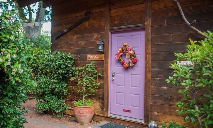 Sedona Cabin | Canyon Wren Creek Access- Morning Glory 1 Bedroom Cabin by RedAwning