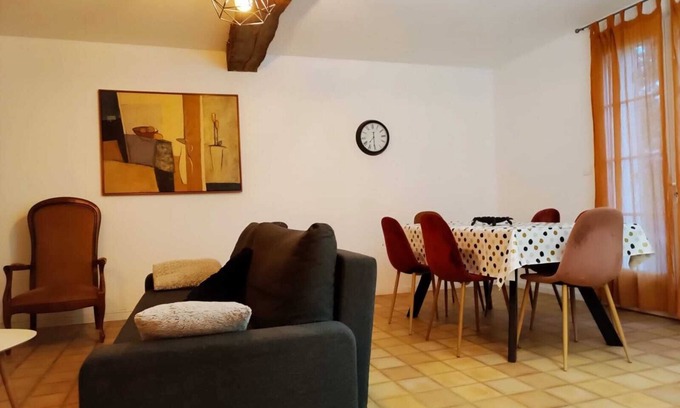 Petit-Palais-et-Cornemps Apartment | Cap Saint-emilion - Appartement T3 Avec Cheminée