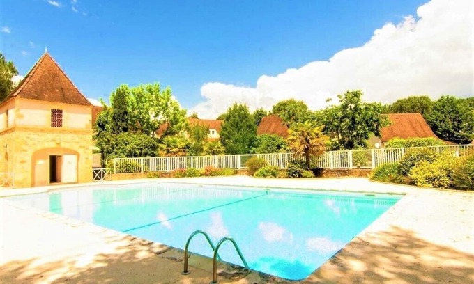 Carsac-Aillac House | Caporizon-sarlat Carsac-aillac Maison Bord de Dordogne-piscine-clim-calme