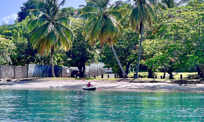 Lance aux Epines Boat Rental | Carribbean Boatafloat, Jump in the Sea, paddleboard to Beach, Stargaze on Deck.