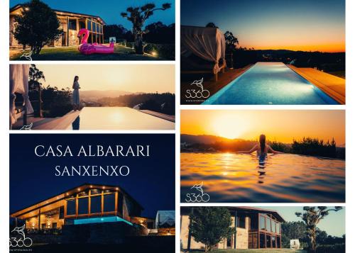 Sanxenxo Hotel | Casa Albarari Boutique Double Rooms with access to shared Infinity Pool