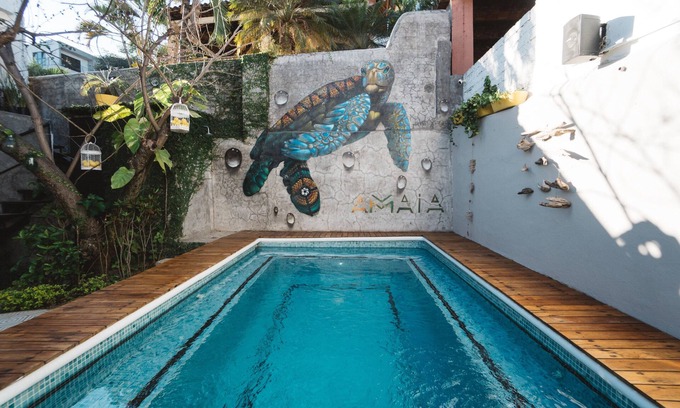 Sayulita Cabin | Casa Amaia on the main street and principal square of town.