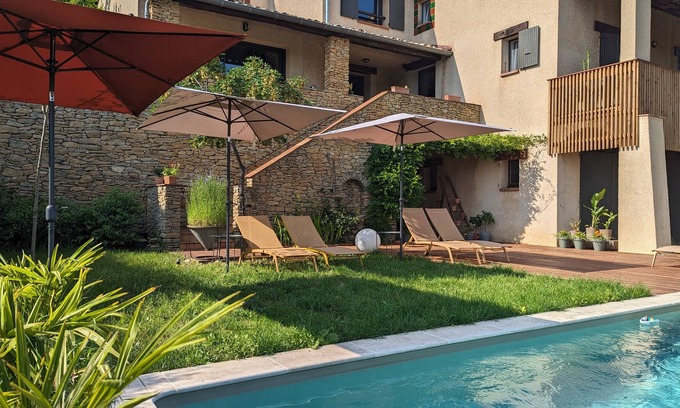 Riez House | Casa Augusta Location Chambre Avec Terrasse Privative, Piscine Dans le Verdon!